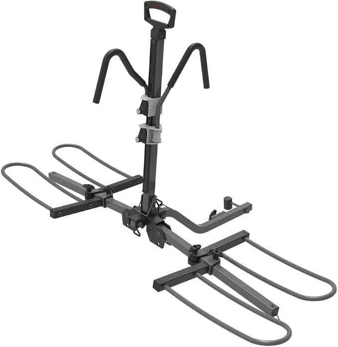 HYPERAX Volt 2_1.25" -E Bike Hitch Mounted Platform Style 2 Bikes Carrier by HYPERAX