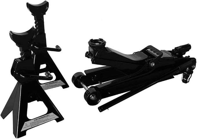 2.5 Ton Car Truck Floor Jack Service Heavy Duty Steel Hydraulic Low Profile Jack - Image 3