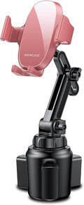 Miracase Cup Phone Holder for Car, Adjustable Long Neck Car Cup Holder Phone by Miracase