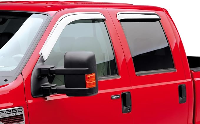 94953Y Chrome Side Window Visor Wind Vent Deflector - Image 2