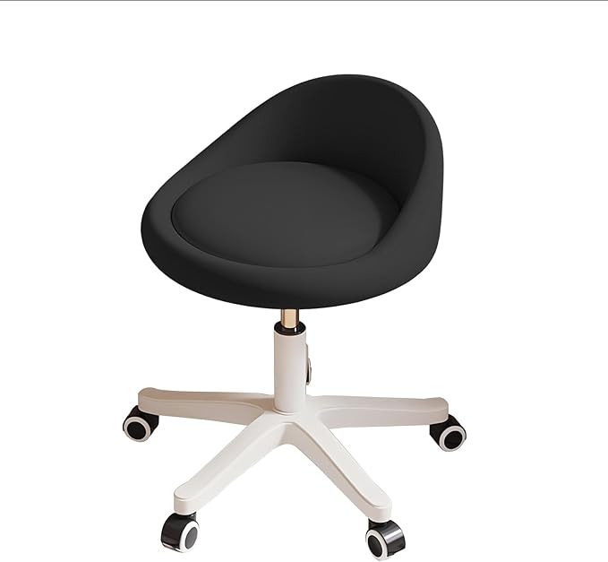 Rolling Stool Set of 6 Rolling Hydraulic Salon Stool - Image 7