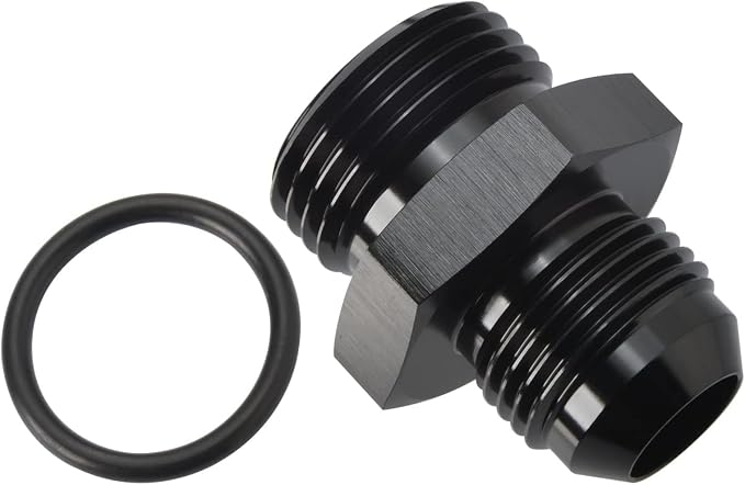 10AN Male Flare to 12AN ORB O-ring Boss Fuel Pump Rail Adapter Fitting Aluminum - Image 4
