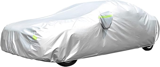 Car Cover Outdoor Full Exterior Covers Sedan Sun UV Rain Snow Wind Protection by GORDITA