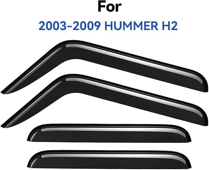 Window Visors Rain Guards Shield - Image 2