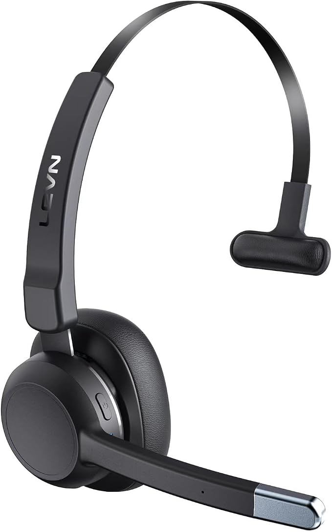LEVN Trucker Headset, Trucker Bluetooth Headset by LEVN