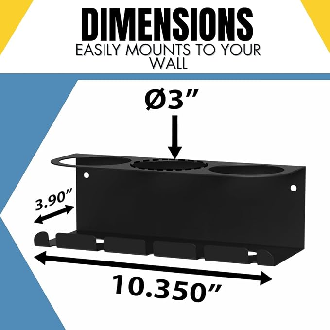 Koova Wall Mount Air Tool Holder - Image 3