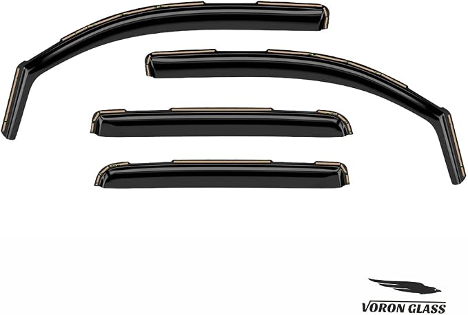 Voron Glass in-Channel Extra Durable Rain Guards - Image 8