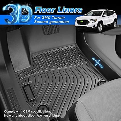 Cartist Floor Mats Fit for Chevy Chevrolet Equinox/GMC Terrain 2018-2024 - Image 2