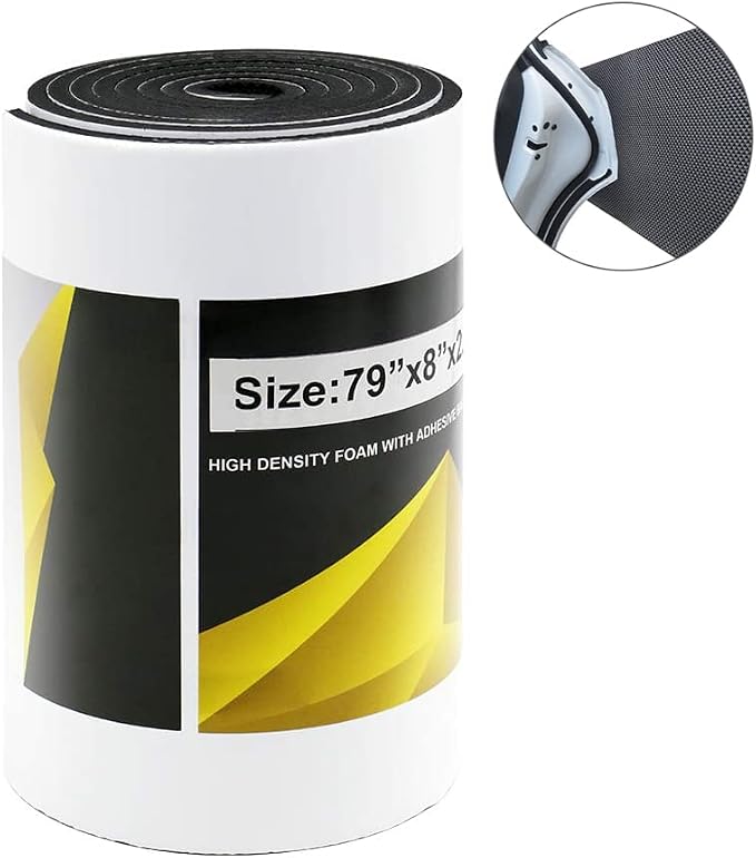 Car Door Protector Bump Body Guard, 1/4" Sectional Foam Sticking Garage Wall by GUEQUITLEX
