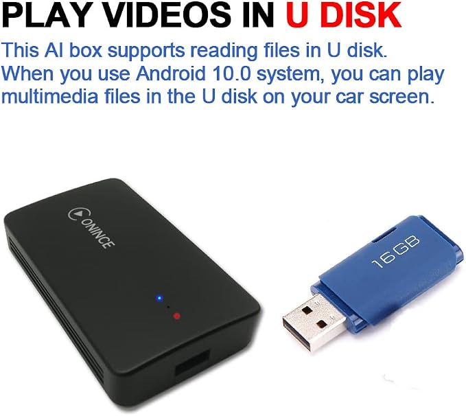 CarPlay Box Streaming Device for Car, Wireless CarPlay Adapter & Android Auto - Image 4
