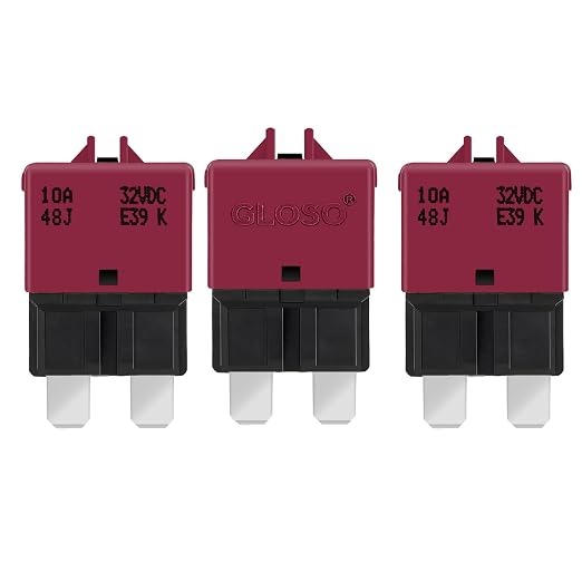 GLOSO Circuit Breaker E39 Manual Reset Fuse by GLOSO