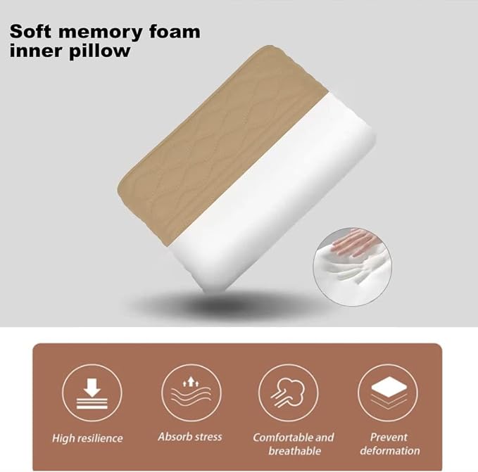 Car Center Console Cover, Memory Foam Car Armrest Cushion, Leather Arm Rest - Image 3
