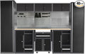 Garage Storage Cabinet Set System by JZD