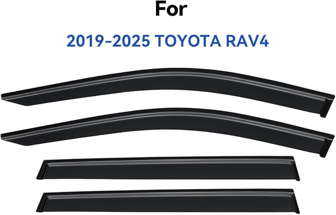 Window Visors Rain Guards Shield - Image 2