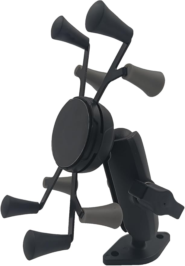Strg Phone Mount with B Size 1" Ball Diamond Base and Double Socket Arm by Strg