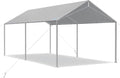 Quictent 10x15 ft Heavy Duty Car Canopy Galvanized Frame Carport Outdoor Party by QUICTENT