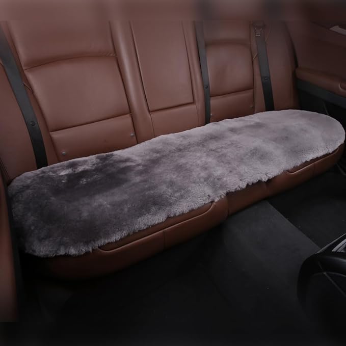 Fluffy Genuine Australia Sheepskin Car Seat Cover by OGLAND