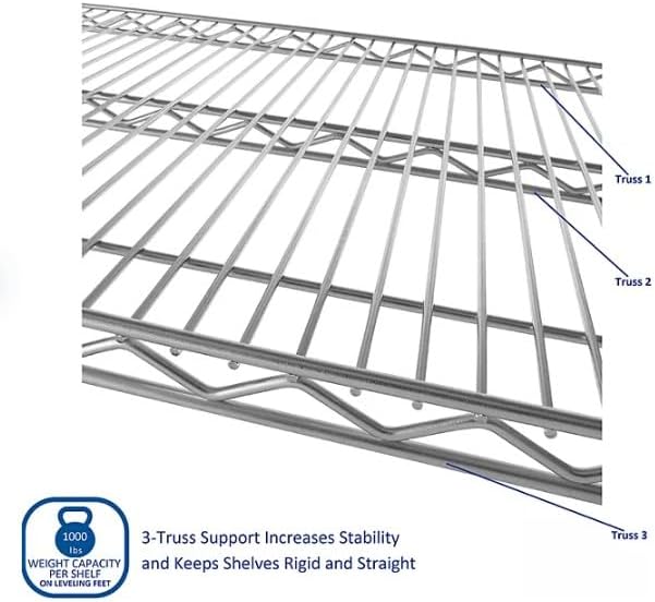 Generic Organize in Style with The Members Mark 6-Tier NSF Heavy Duty Wire - Image 6