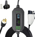 PRIMECOM Level 2 EV Charger 220/240V, 30ft & 50ft, Portable EVSE Electric by PRIMECOMTECH