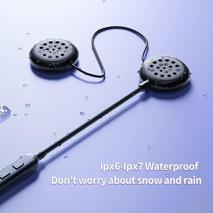 Motorcycle Helmet Bluetooth Headset, Helmet Headphones High Sound Quality - Image 6