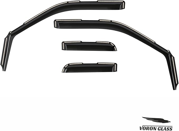 Voron Glass in-Channel Extra Durable Rain Guards - Image 8