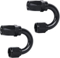 LokoCar 6AN Hose End Fitting 180 Degree Swivel by GetToKnowEachOther