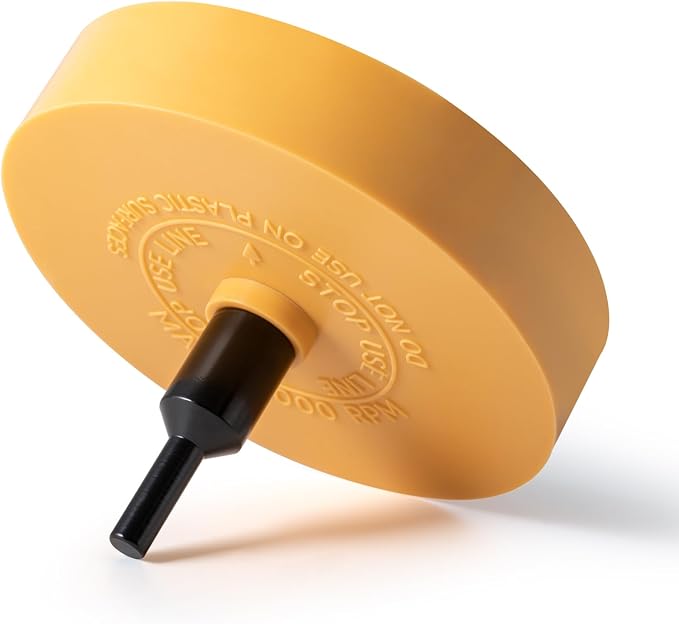 FOSHIO 2 Pack Decal Remover Eraser Wheel - Image 5