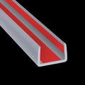 Rubber Edge Trim, Flexible Edge Banding, 3/4" U Channel Furniture Edge Protector by YANRUIPRO