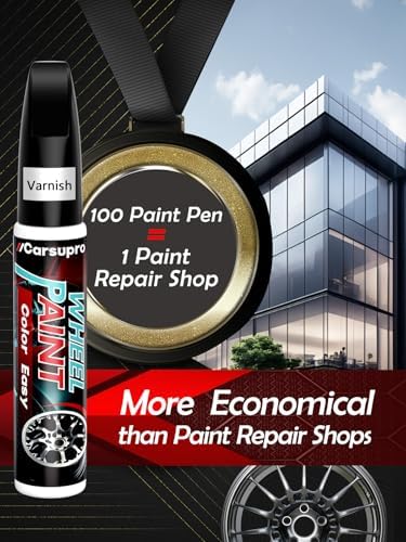 Gloss Black Wheel Repair Kit | Touch Up Paint Pen - Image 5