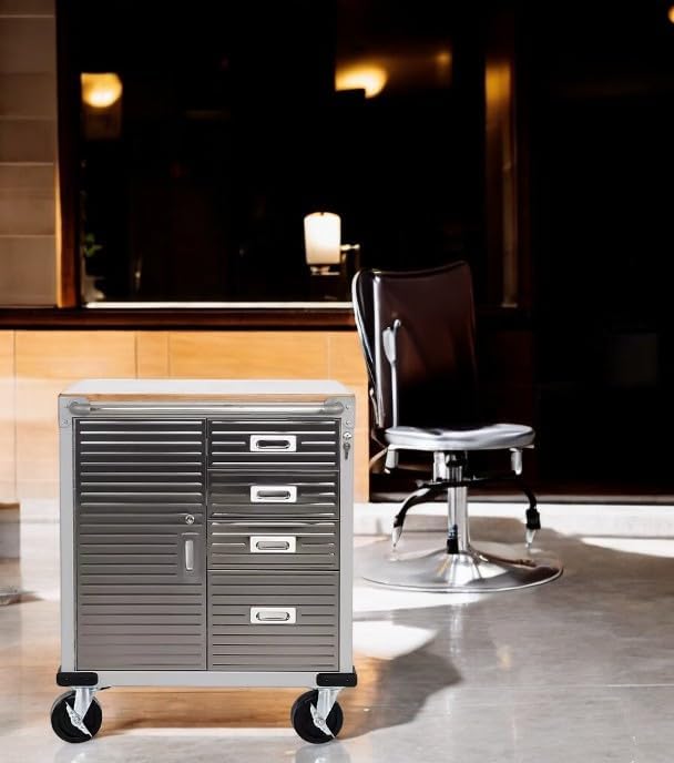 Heavy Duty Rolling Storage Cabinet - Image 2
