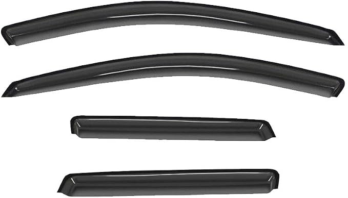 Smoke Sun/Rain Guards Window Visors Compatible - Image 2