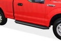 APS Black Stainless Steel Running Boards Style Compatible by APS