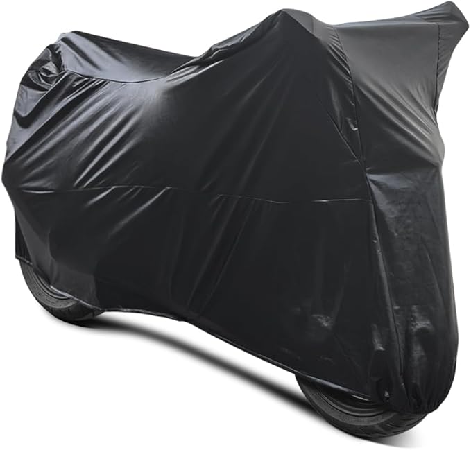 Motorcycle Cover Soft Stretch Waterproof Motor Cover Dustproof Durable by BIHEE