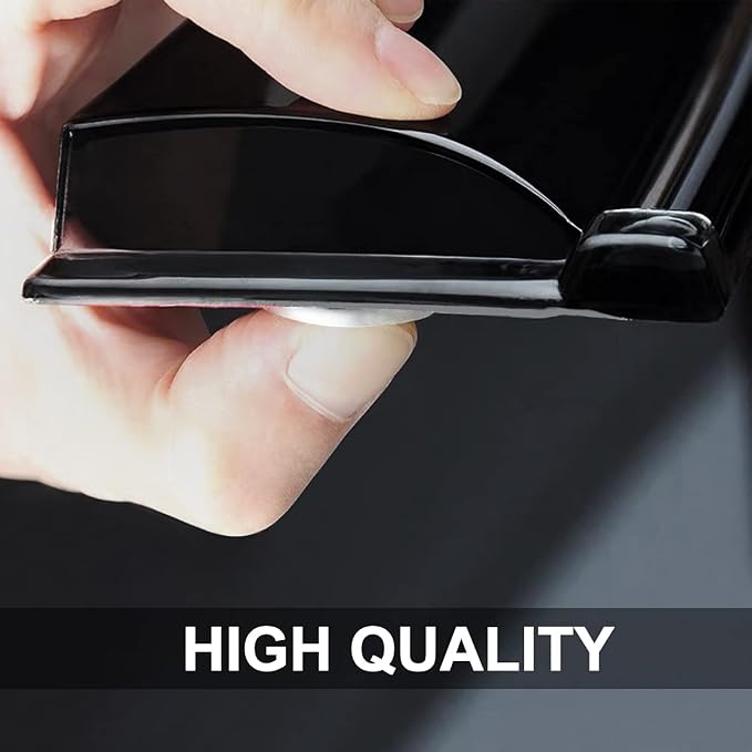 Side Window Wind Vent Deflector, Dark Smoke Nice Window Visor fit - Image 8