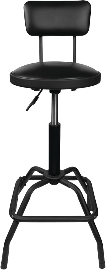 Performance Tool W85016 Pneumatic Stool w/Removable Backrest - Image 4