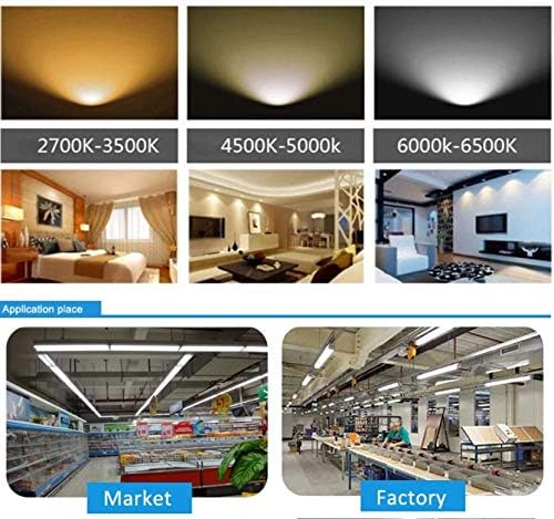 20/Pack LED Light Tubes -144W 6000K 18800 Lumens, Single Pin Fa8 Base, T8 T10 - Image 7