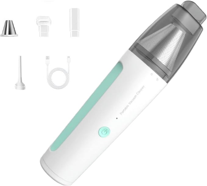 Mini Handheld Vacuum, 13000PA Portable Cordless Car Vacuum Cleaner, Suction and by skerts