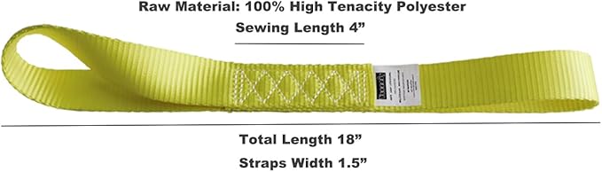 Soft Loop Tie Down Straps Heavy Duty Motorcycle Tie Down Straps Loop Straps - Image 3