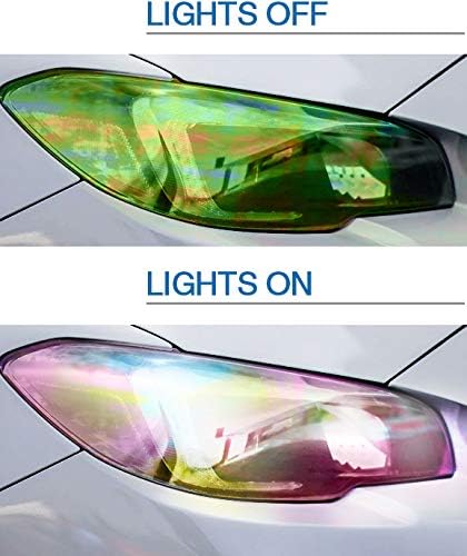 VViViD Extra-Wide Headlight Taillight Vinyl Tint Wrap 16 Inch x 48 Inch Roll - Image 2