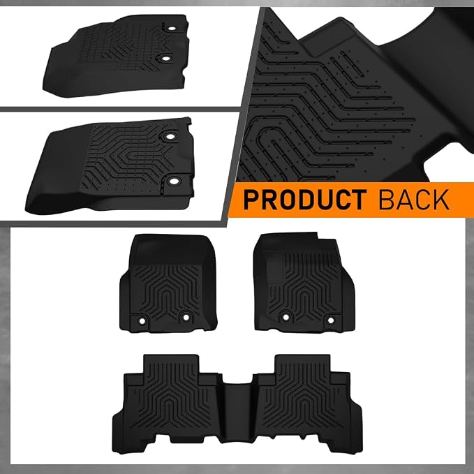 G-PLUS Floor Mats for Toyota 4Runner 2013-2024 & Fit Lexus GX460 2014-2023 - Image 9
