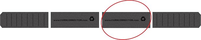 Curb Corrector - Center Add-On Extension - 4 Feet Long by Unknown