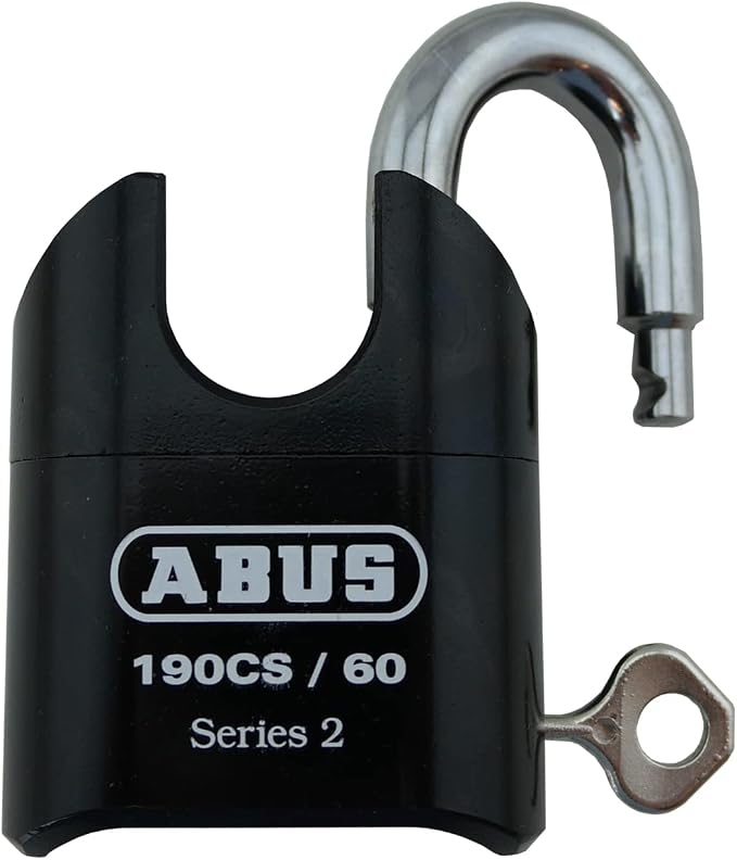ABUS 190CS/60 High Security Solid Steel Combination Padlock, Closed Shackle - Image 2