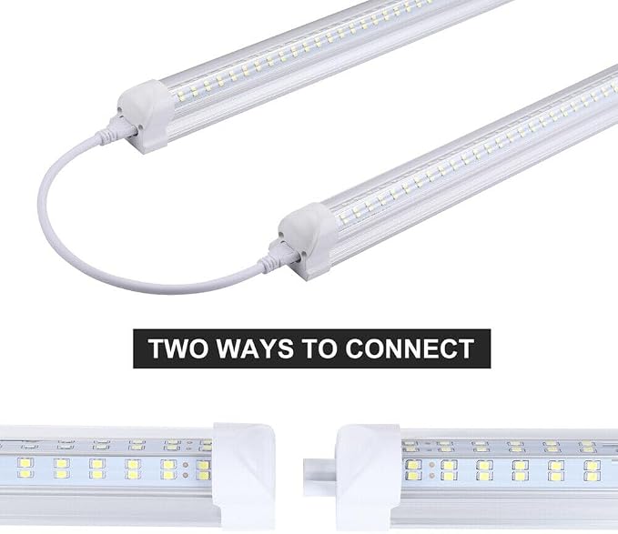 T8 LED Light Tube, 4FT 60W, 6500K Cool White Clear Cover, 4FT Tube Light - Image 5