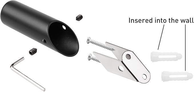 NINETREX Black Wall Hooks Matte Black Towel Hook Modern Robe Hooks SUS 304 - Image 4