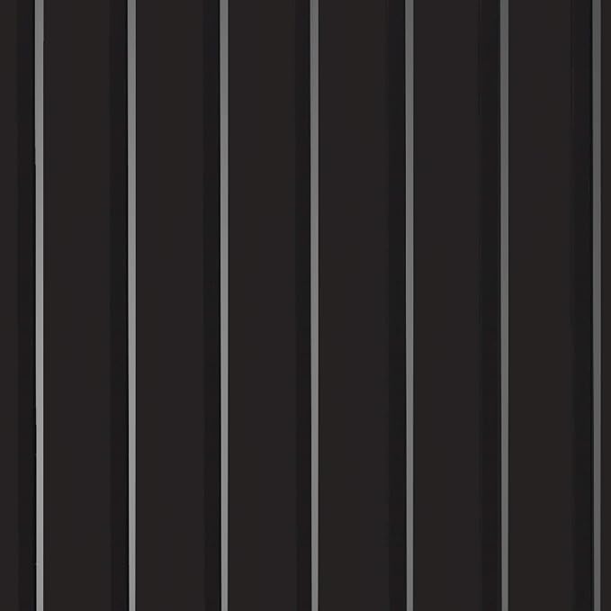 G-Floor Garage Flooring 5' x 10' Midnight Black Ribbed Channel Vinyl Protector - Image 2