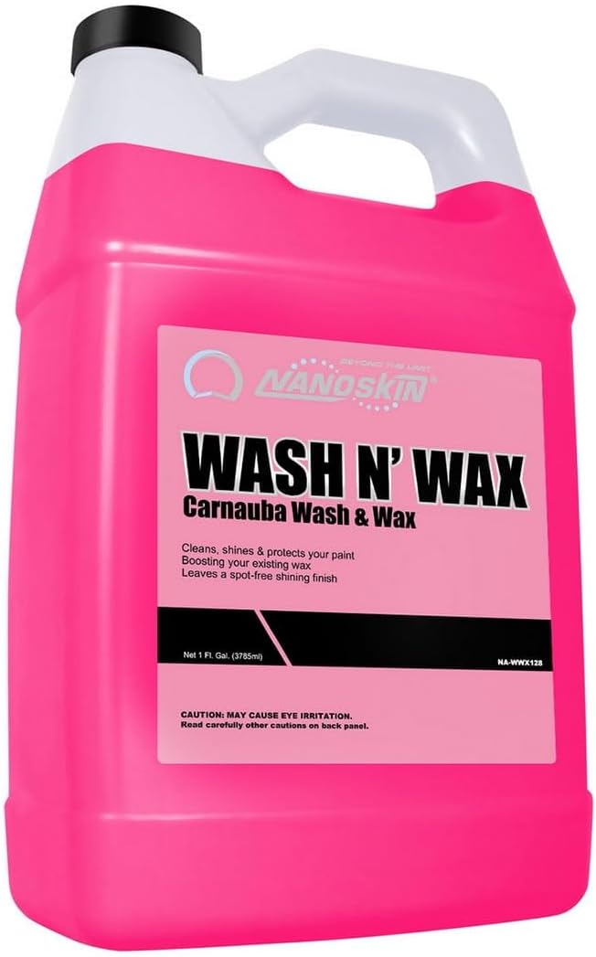 Nanoskin WASH N' WAX with Carnauba 1 gallon by Nanoskin