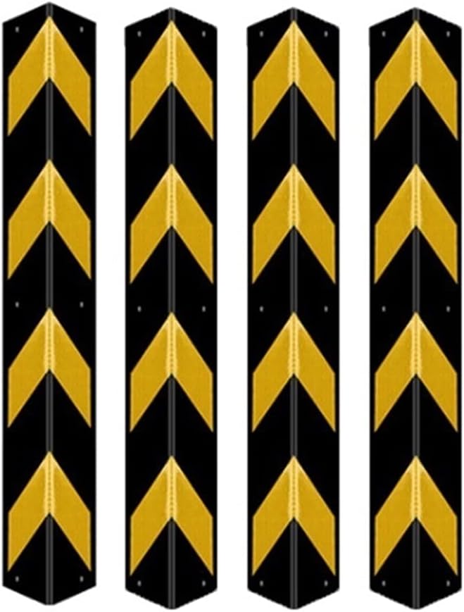 Garage Wall Guards Edge Rubber Protector Wall Corner Bumper Guards by INVENOL