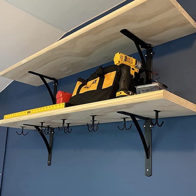 haowei Hanging Hooks from Ceiling, and Clothes in The Closet, and Garage - Image 7