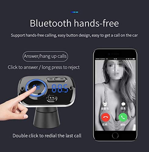 Bluetooth 5.0 Car Audio Transmitter | HD Sound, Fast 20W PD & QC3.0 Charging - Image 7