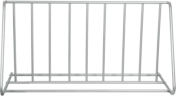 MyGift Large Metal Double-Sided Grid Bike Rack Stand, Freestanding Bicycle - Image 6